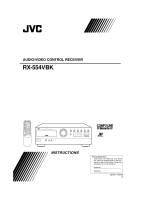 JVC RX-554-VBK-Owners-Manual